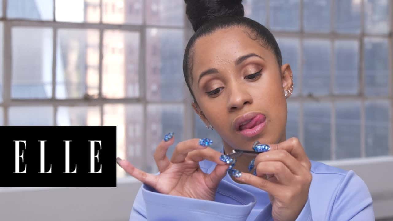 Cardi B’s 90 Second Makeup Routine