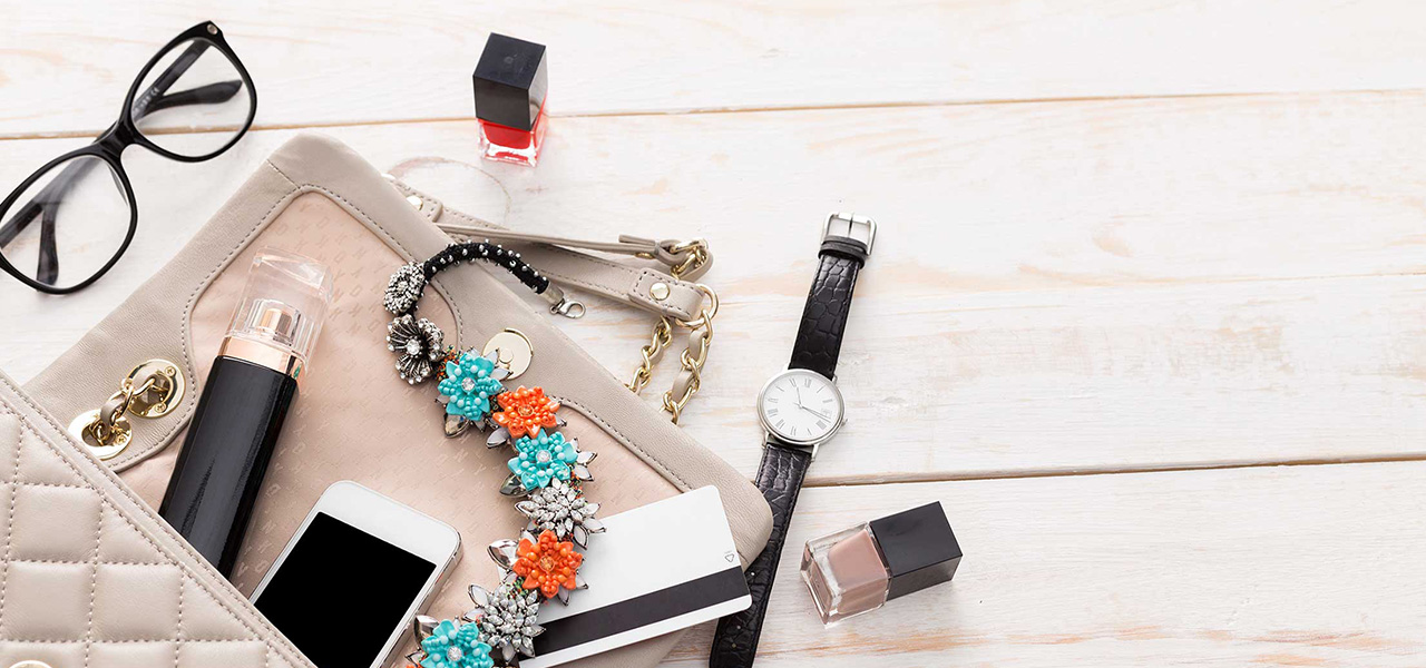 Accessoires in een handtas accessoires in een handtas