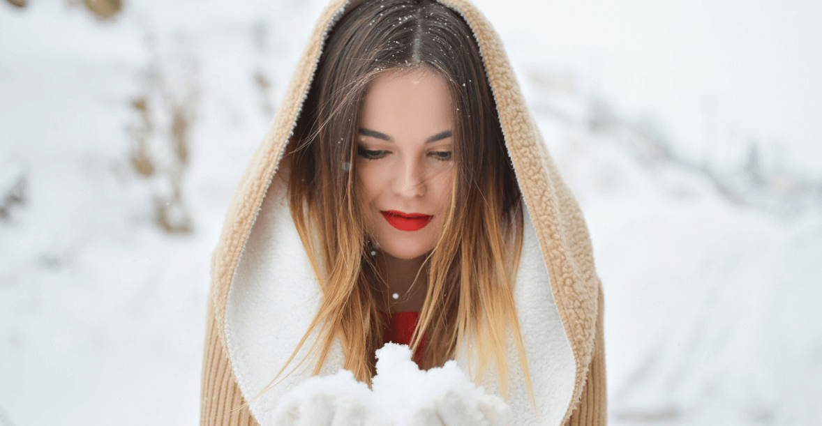 beaute-bobos-hiver Vrouw met muts