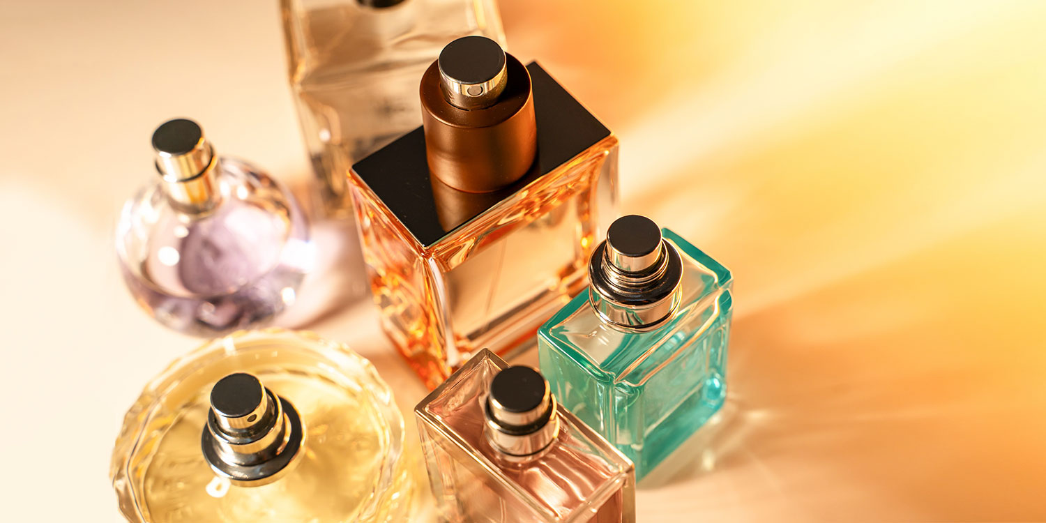 gift guide parfums Selectie van parfumflesjes