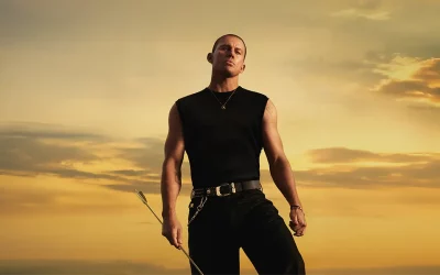 Channing Tatum, de moderne Eros van Versace